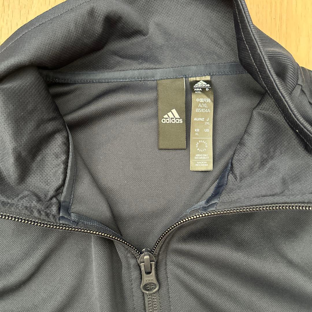 adidas AEROREADYセットアップ　ネイビー　XL ジップアップ　新品