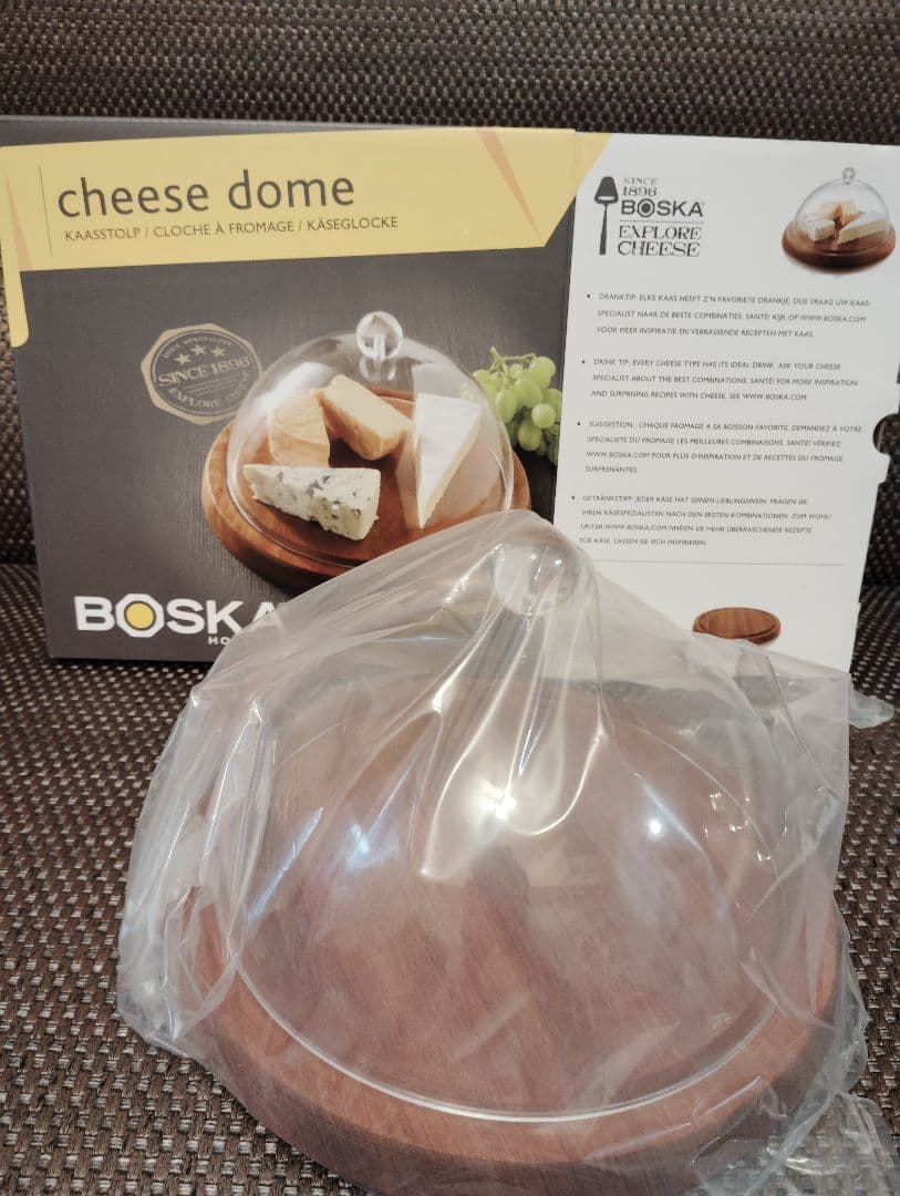 BOSKA☆チーズドーム新品☆オランダ、リアルウッド