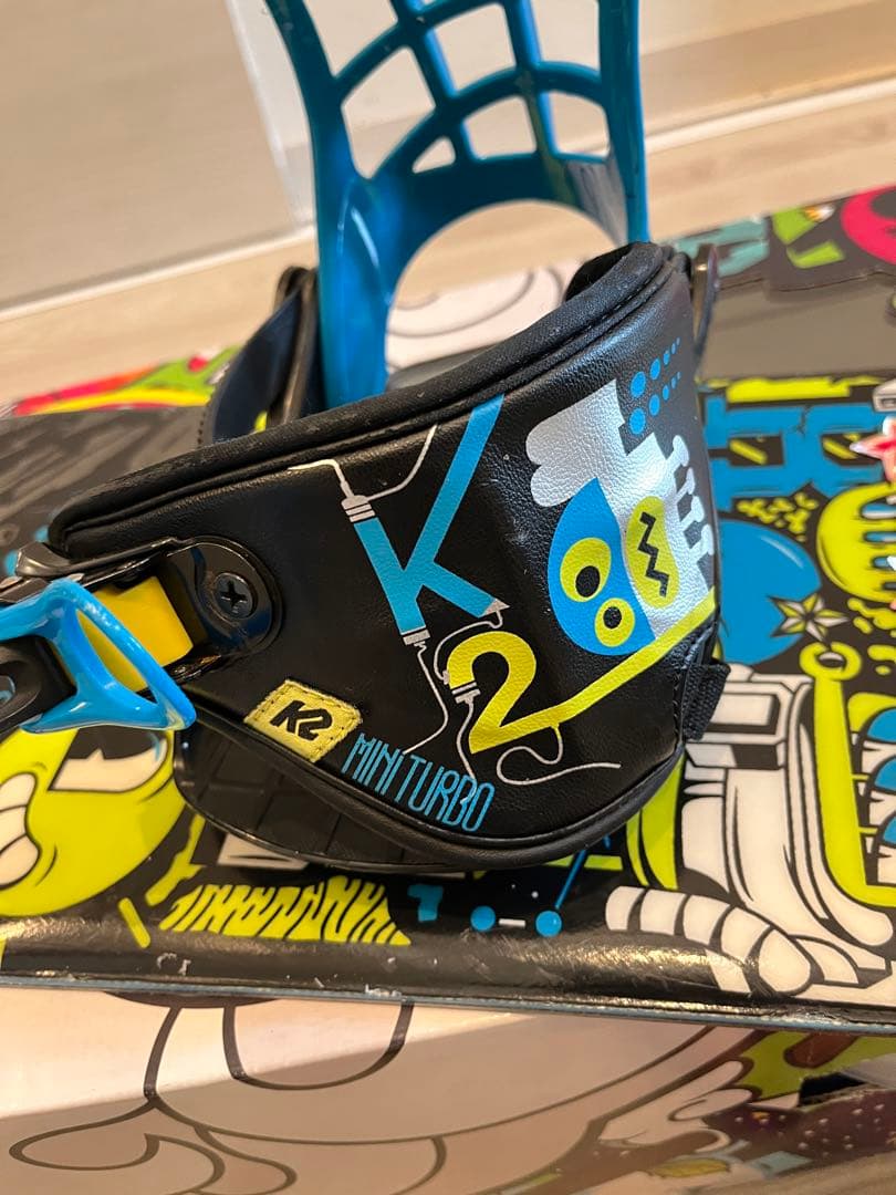 K2 mini turbo スノーボード　4点セット　90cm ハーネス付