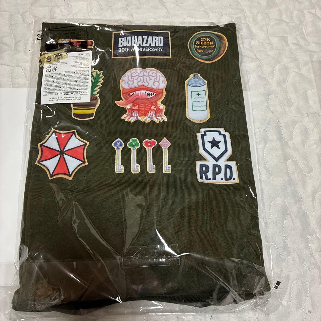BIOHAZARD 30th Anniversary T-Shirt グリーンL
