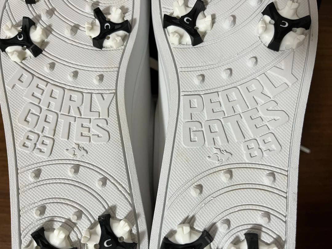 新品【PEARLY GATES 】 ゴルフシューズ 24.0ハイカット　ホワイト