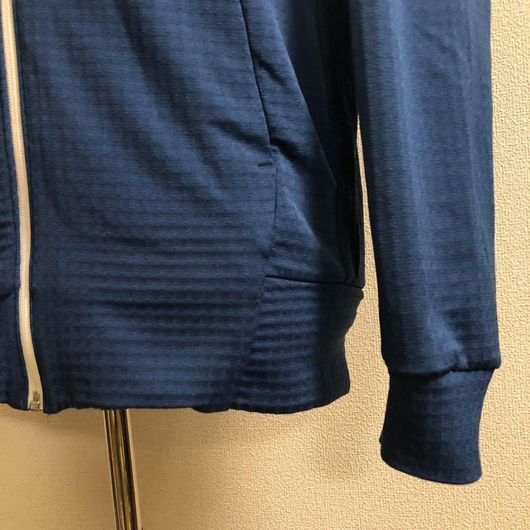 オークリー ジップアップ パーカー◆ブルー系 Mサイズ