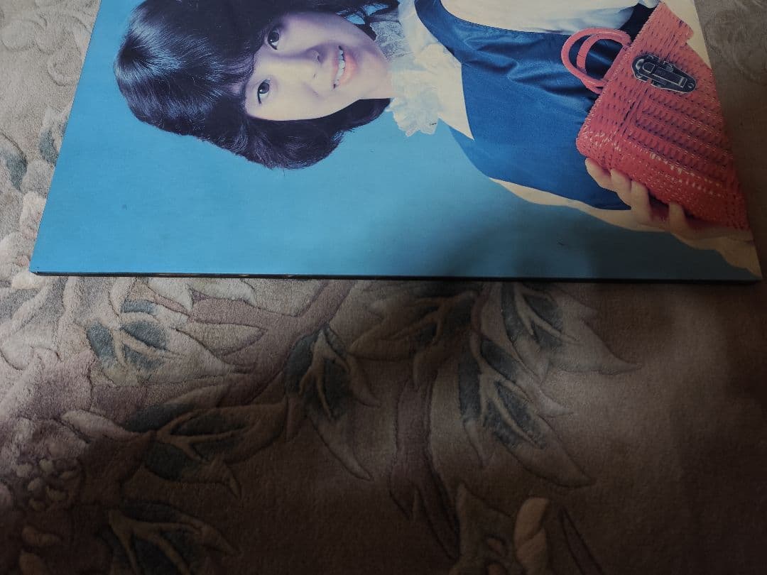 【希少】松田聖子 木製写真パネル 40×57cm 当時物 大型 昭和