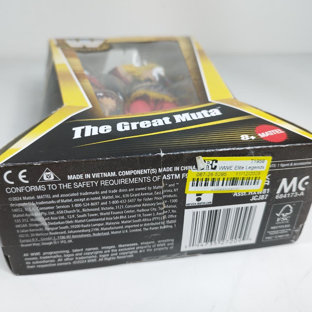 グレートムタ フィギュア WWE マテル 日本未発売 新品 muta I658