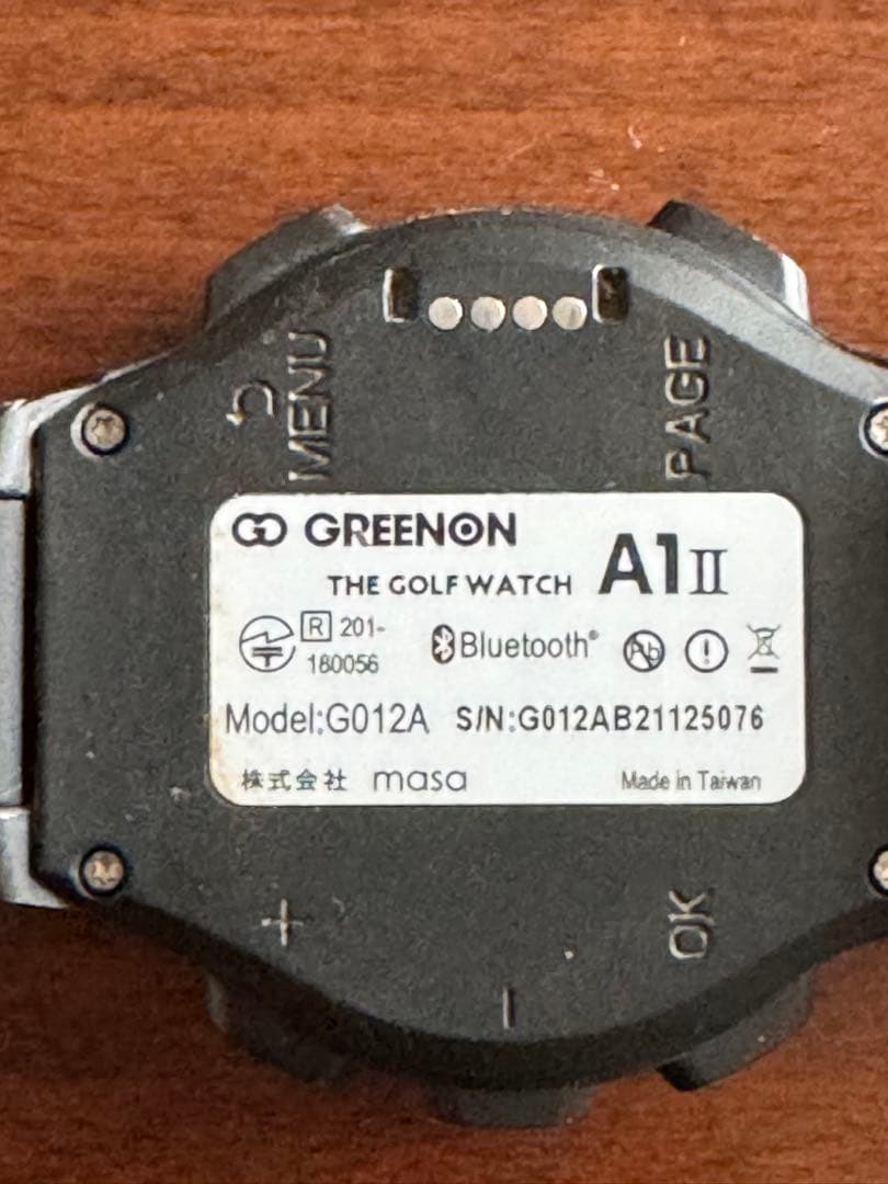 GREENON GPSデジタルウォッチ A1