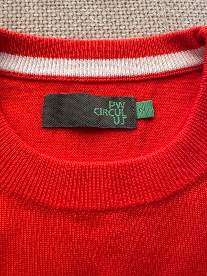 PW CIRCULUS ベアモチーフニット【Lサイズ】