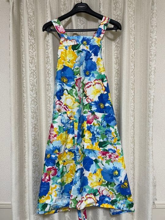 【新品未使用タグ付き】ラルフローレン　花柄　アシュリンフローラル　エプロン