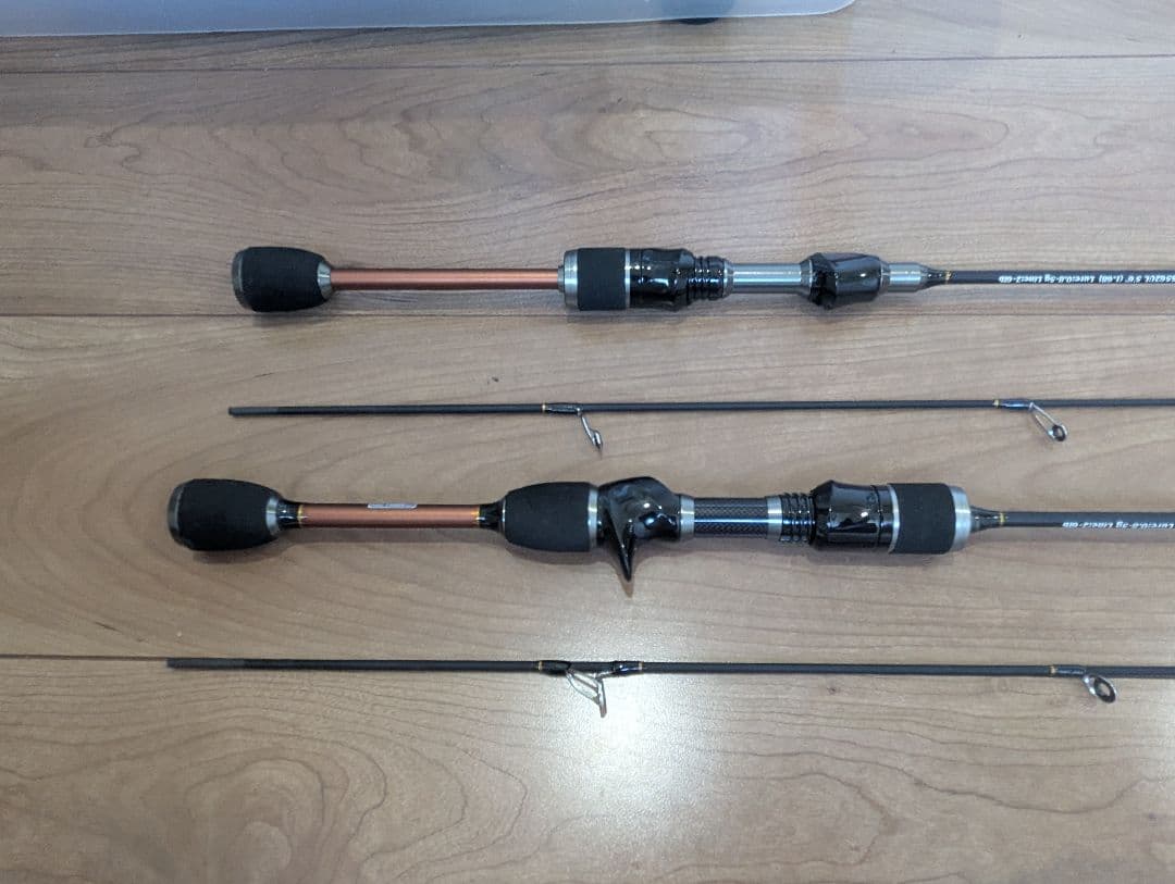 AG-S562UL スピニングとベイトフィネスの2本セット オマケ付 送料込み