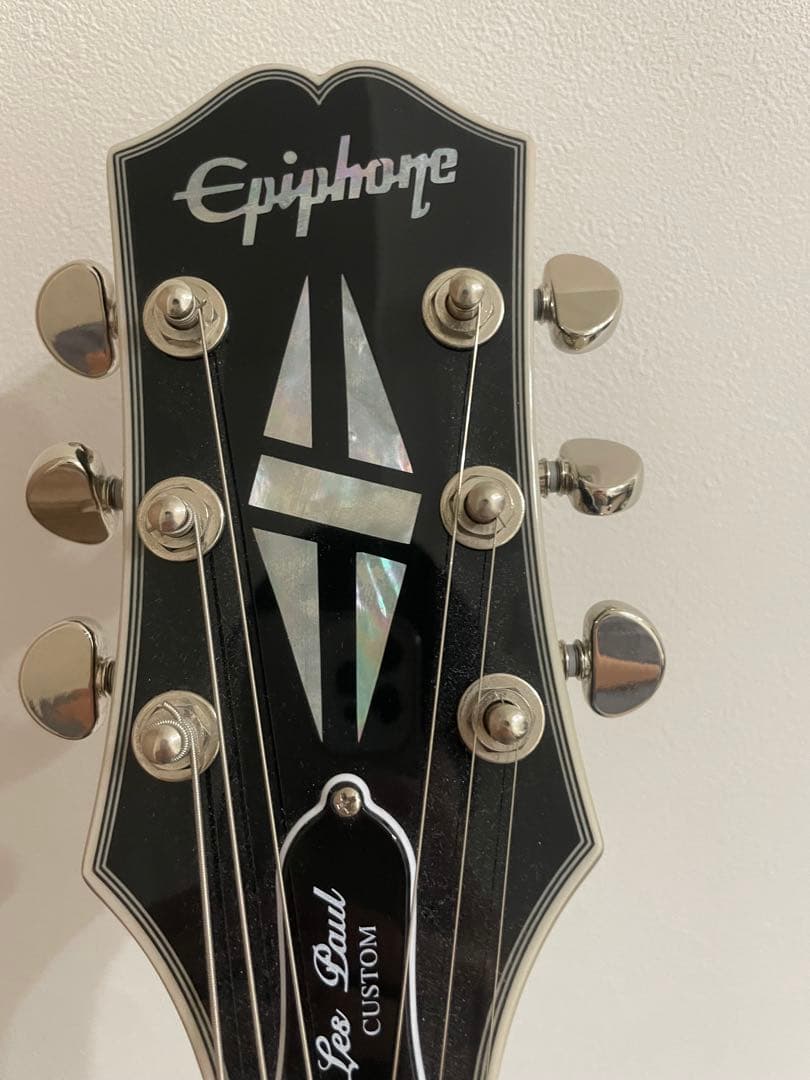 ギター Epiphone LesPaul Custom Quilt Viper Blue