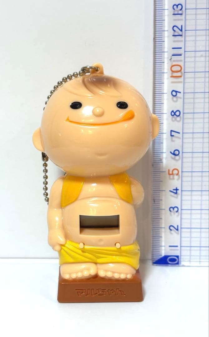 東洋水産 マルちゃんフィギュア 時計　チェーンホルダー付　懸賞品　レア　美品