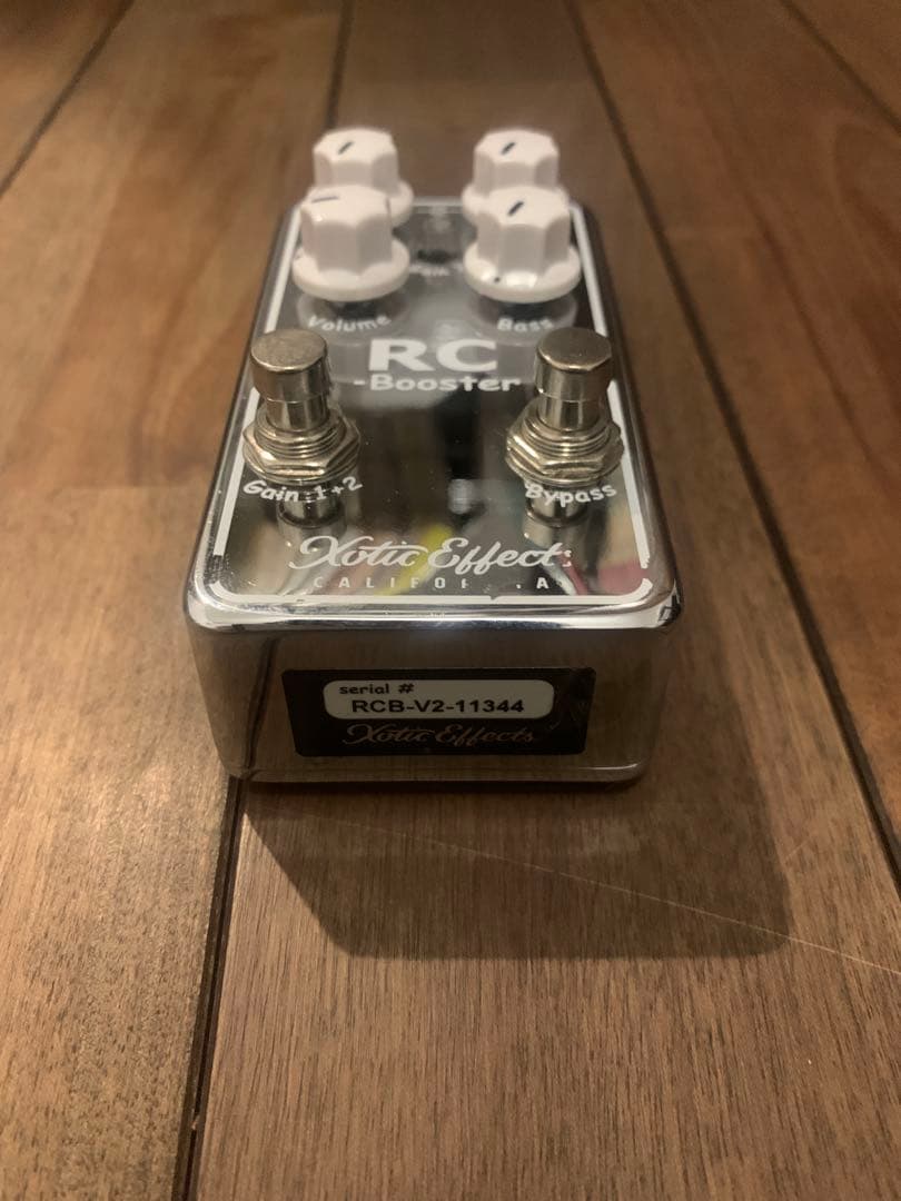 ギター RC Booster V2 Xotic