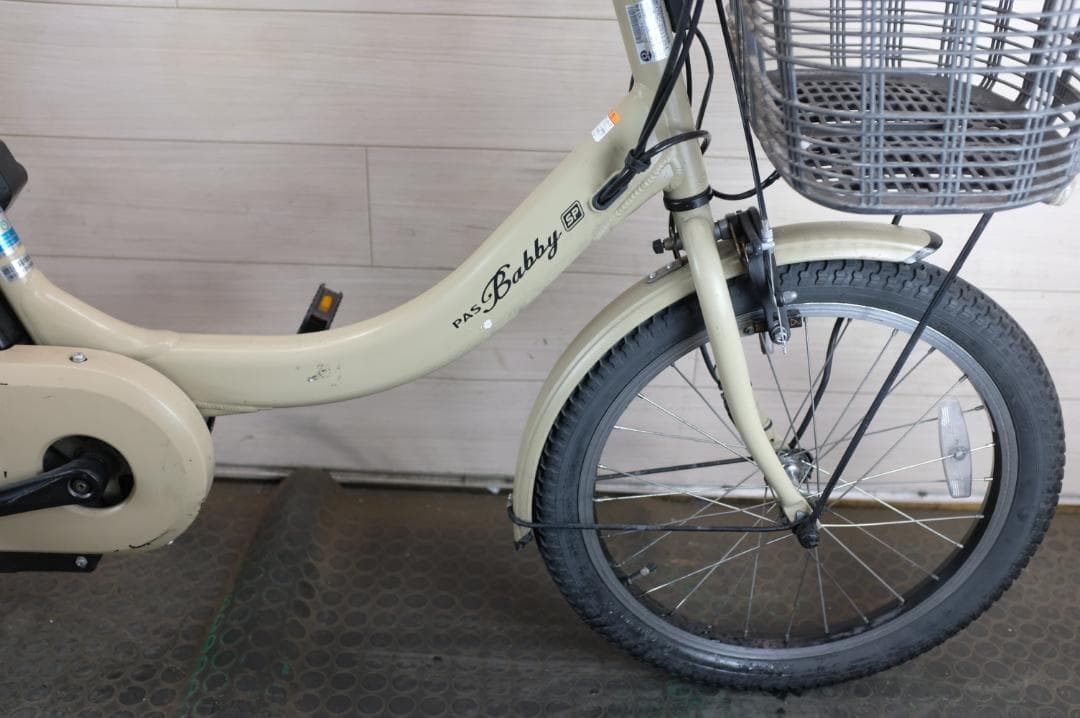 電動自転車 ヤマハ　PAS Babbｙ　20インチ　3段　8.7Ah充電器あり