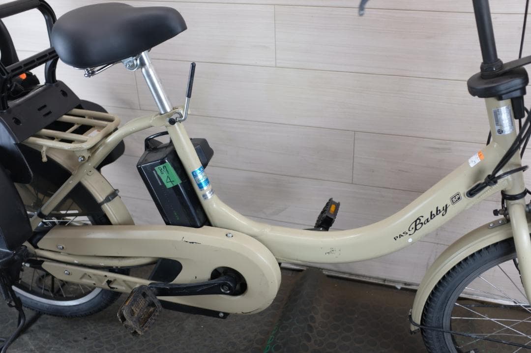 電動自転車 ヤマハ　PAS Babbｙ　20インチ　3段　8.7Ah充電器あり