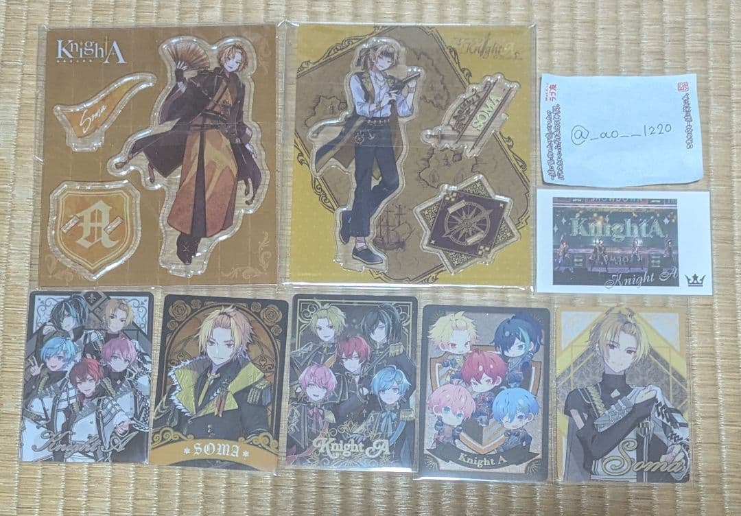 騎士Aグッズ