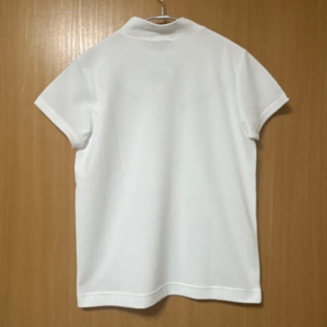 新品未使用LoveCallawayモックネック半袖シャツLL白ラブキャロウェイ