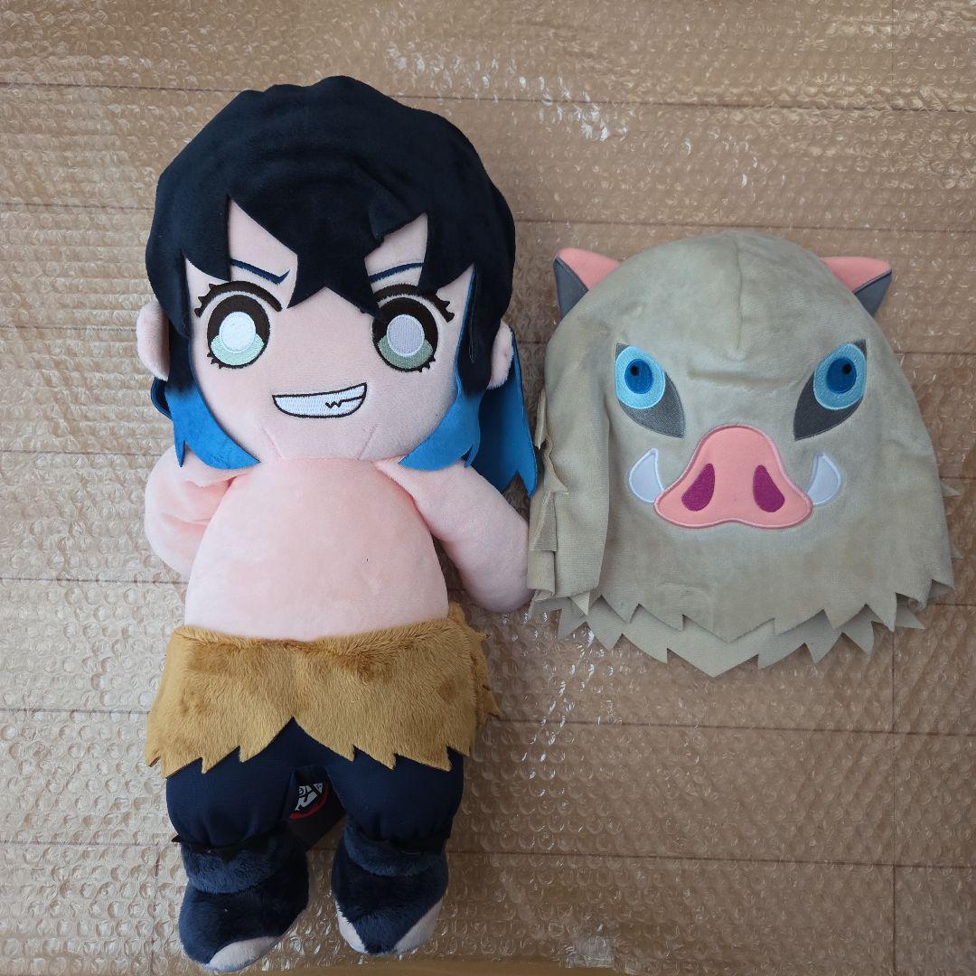 鬼滅の刃　くったりぬいぐるみ　 炭治郎・伊之助・義勇