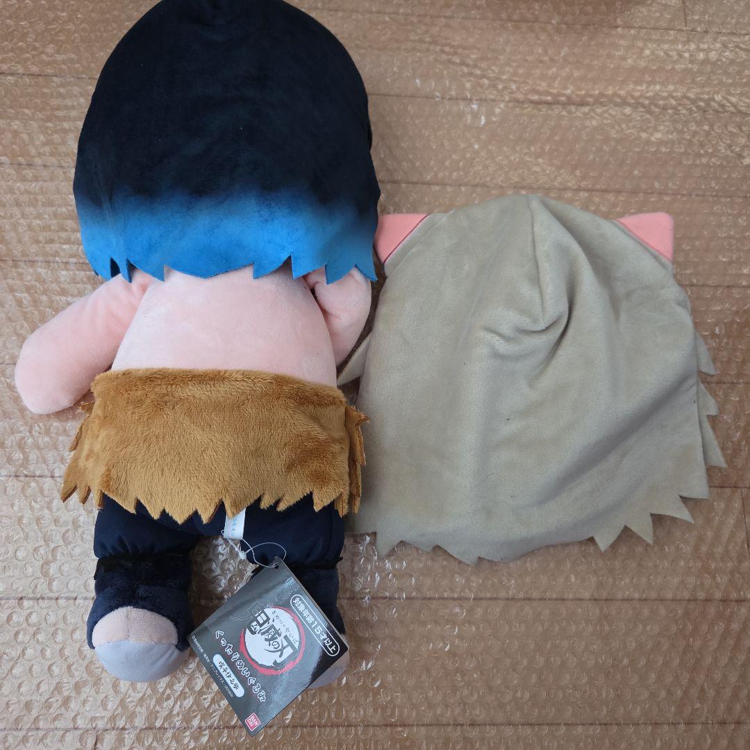 鬼滅の刃　くったりぬいぐるみ　 炭治郎・伊之助・義勇