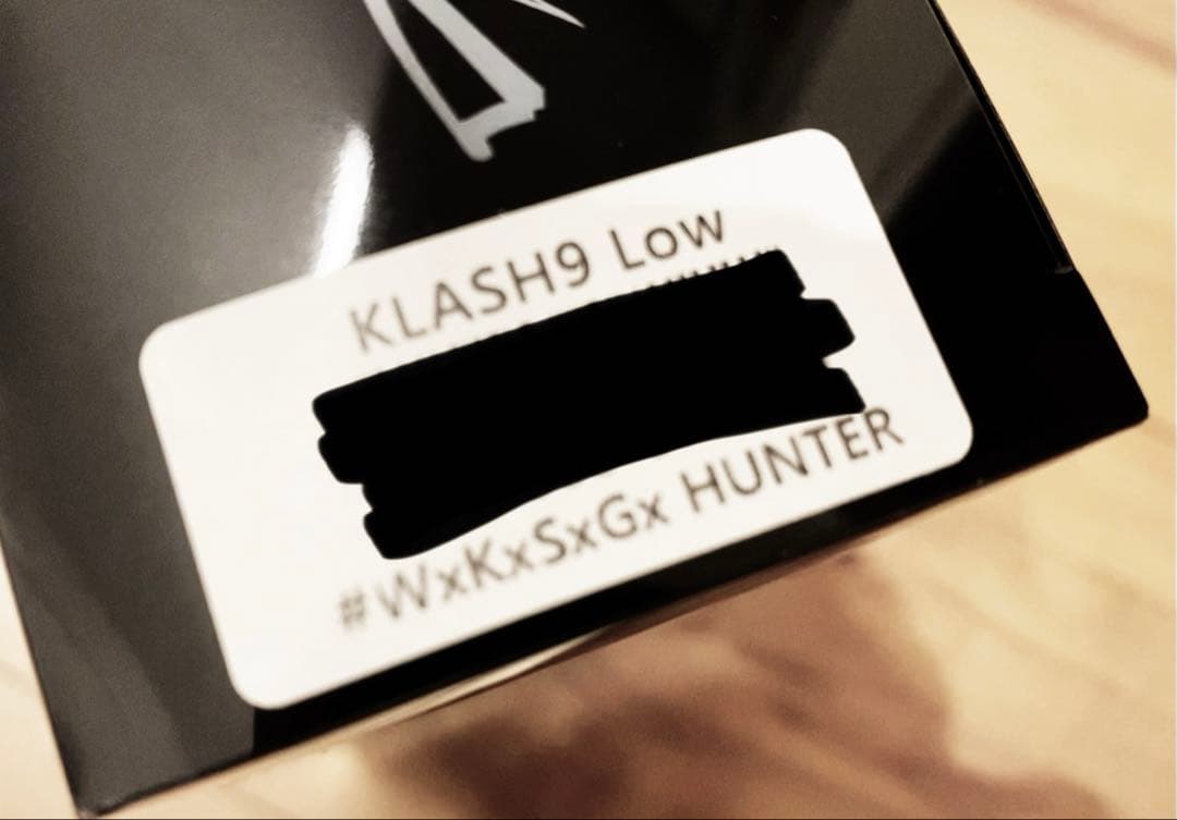 〈新色・激レア〉DRT KLASH９Low #W×K×S×G HUNTER
