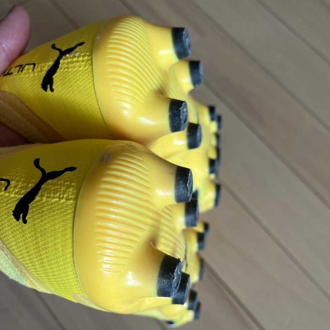 PUMAプーマサッカー スパイクシューズ 26㎝ 黄 ウルトラ アルティメット