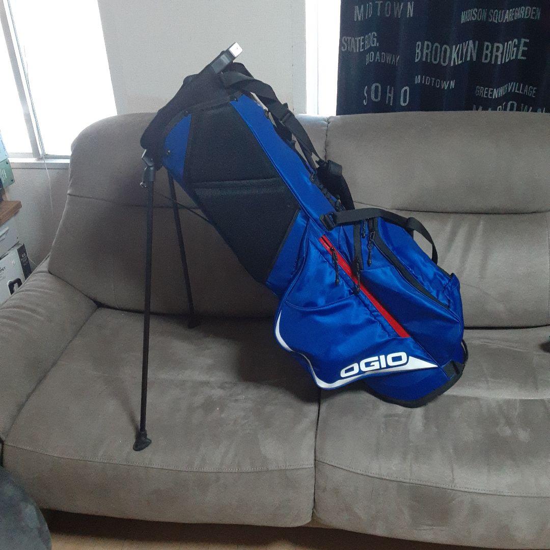 Ogio キャディバッグ スタンド付き 青