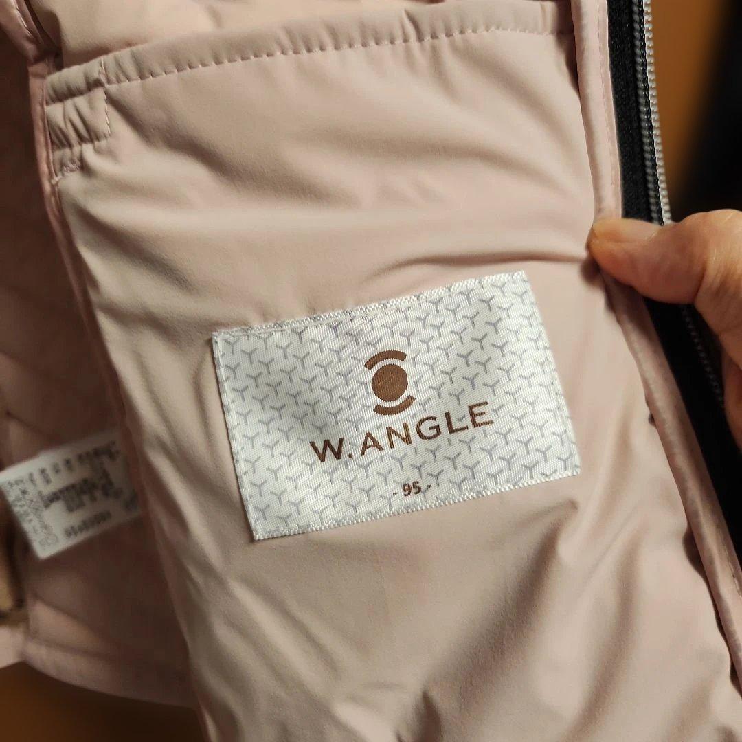 WideAngleのピンク キルティングジャケット＆ショートパンツセット