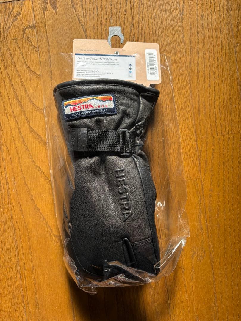 HESTRA サイズ7 ブラック　新品　GORE-TEX ヘストラスノーボード