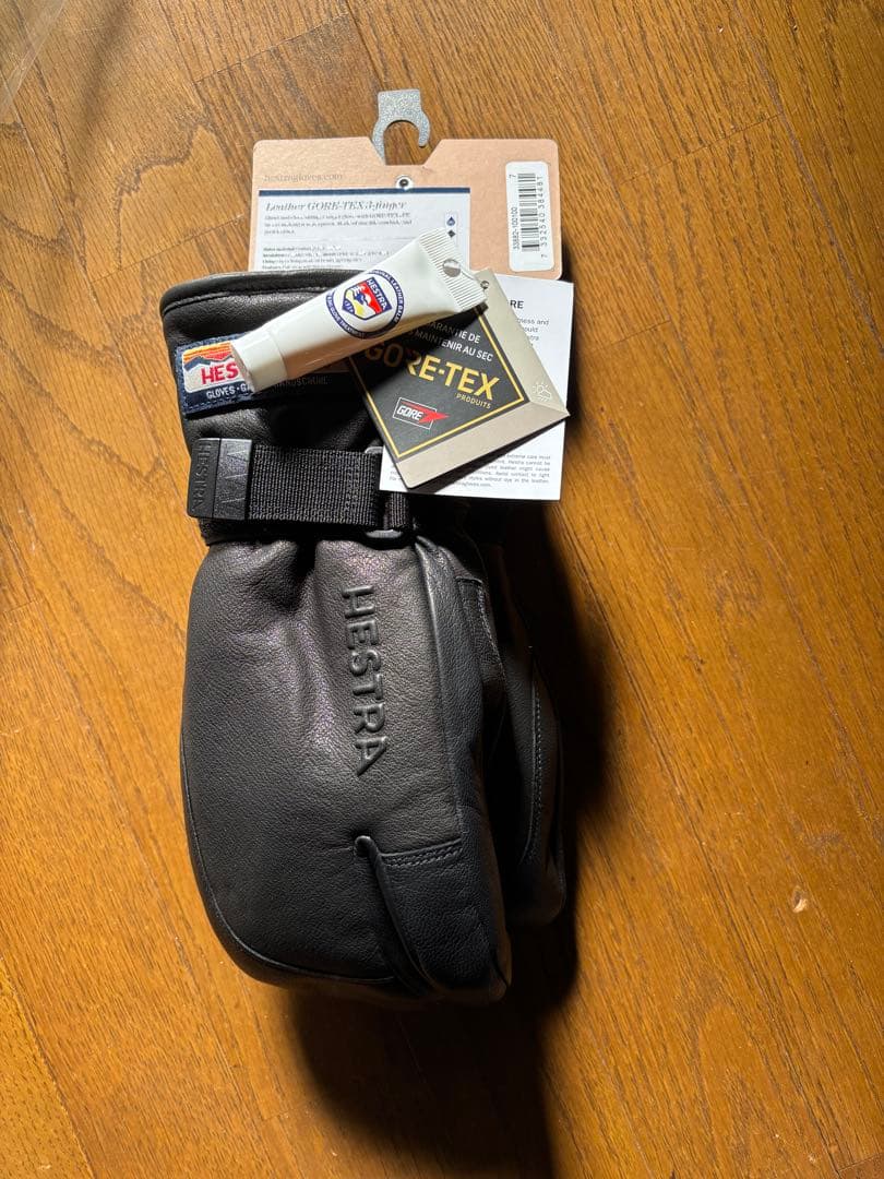 HESTRA サイズ7 ブラック　新品　GORE-TEX ヘストラスノーボード