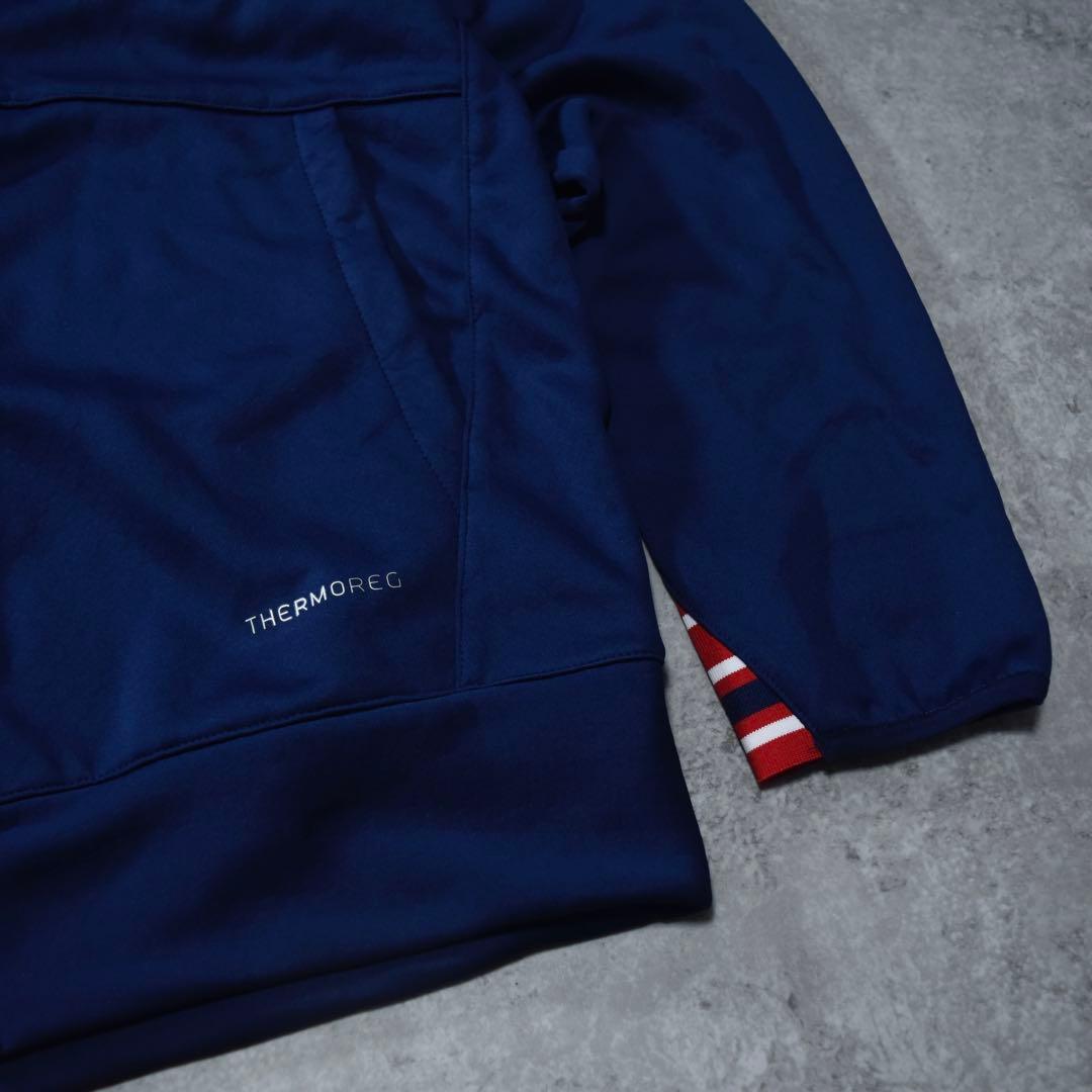 【レア】canterbury ライオンズ 英国 ジップパーカー ジャージ 紺
