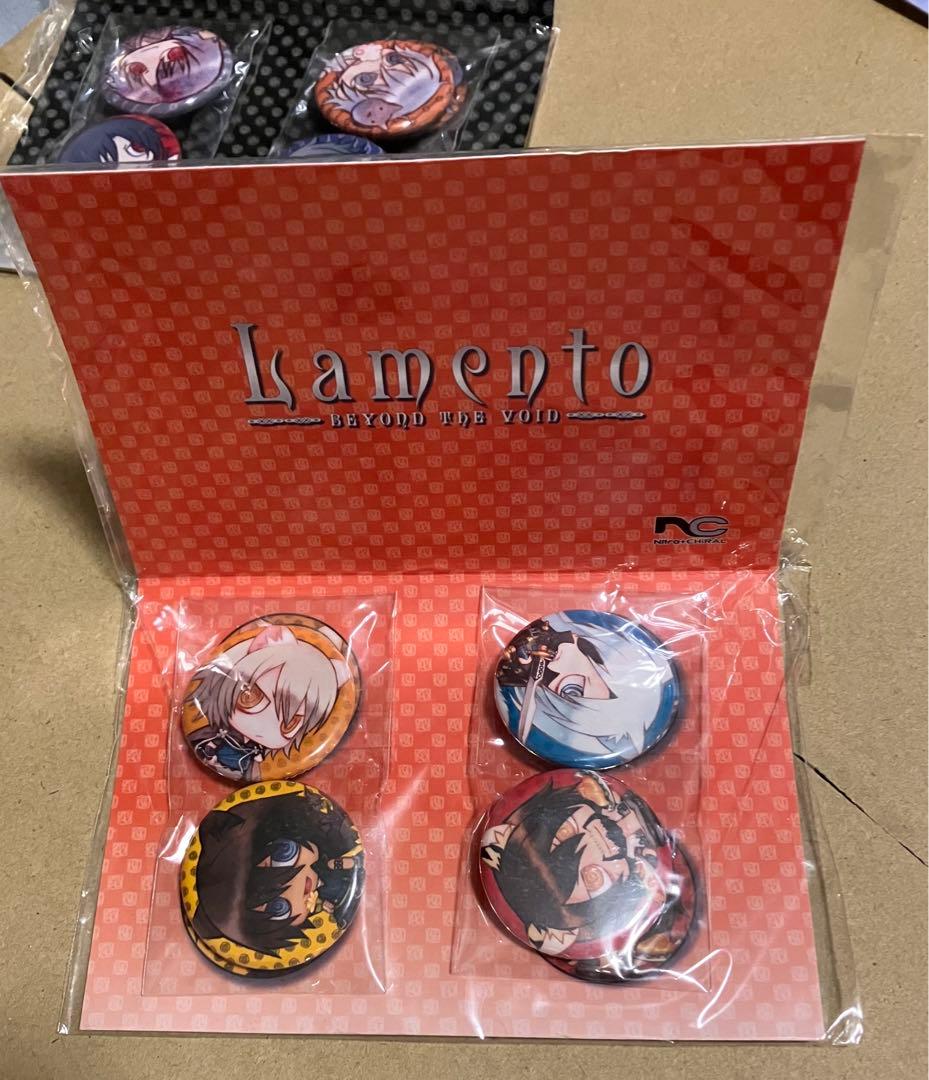 ニトロキラル　缶バッジ　咎狗の血　lamento ラメント　sweet pool