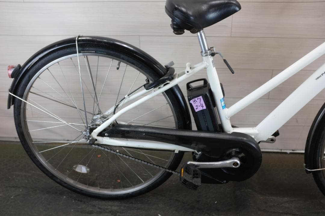 電動自転車 ヤマハPAS　CITY27インチ5段　8.7Ah（4点灯）充電器あり