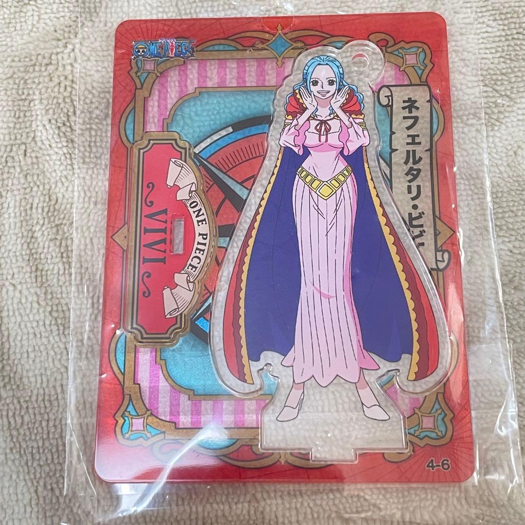 ワンピース アクリルdeカード ペンギン&シャチ　ルフィ　ロー　コラソン