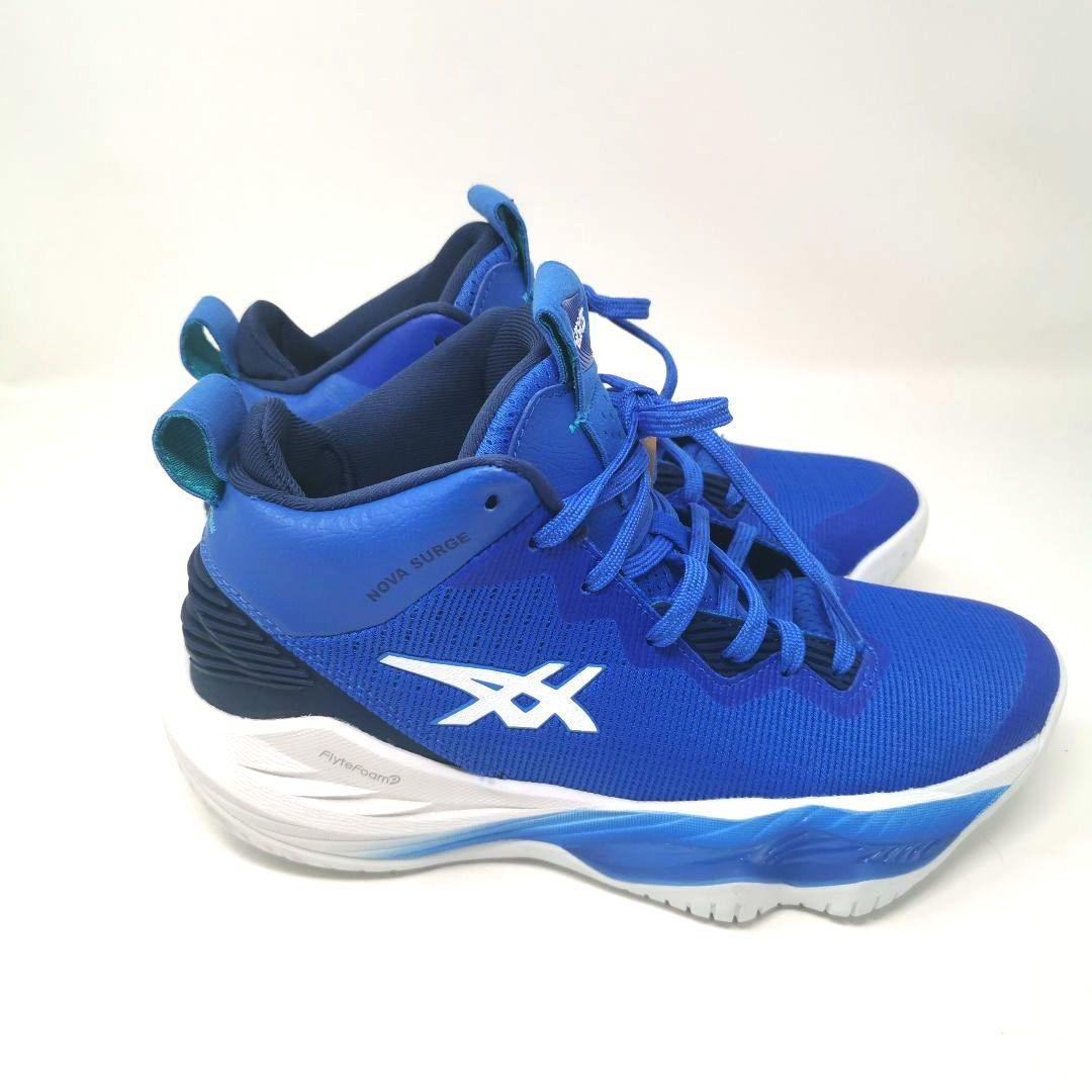 ASICS NOVA SURGE 2 25cm バスケットボールシューズ　青