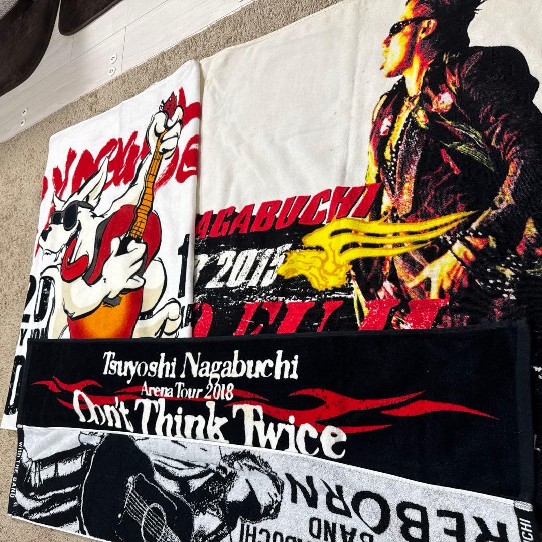 長渕剛　Tsuyoshi Nagabuchi タオルセット