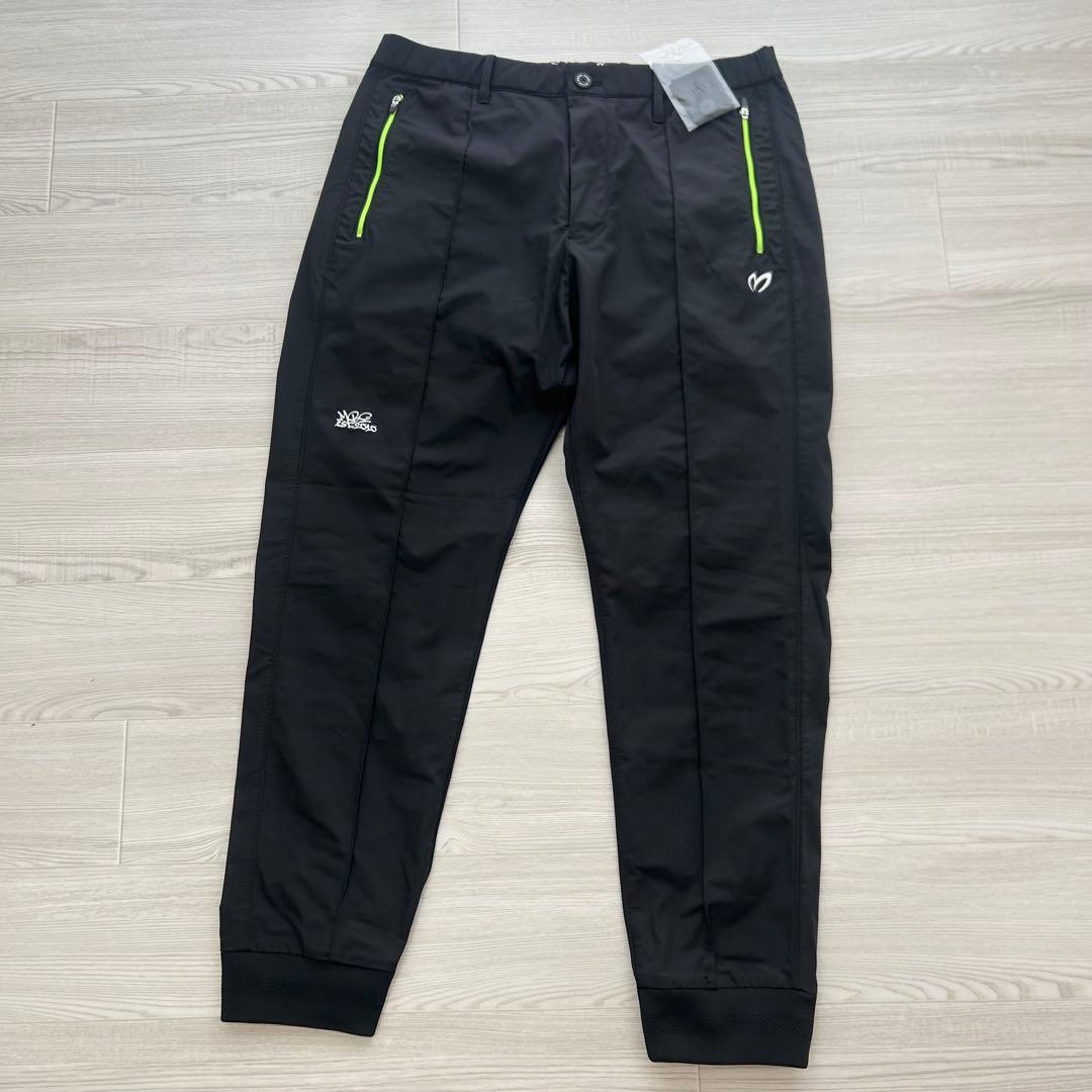 新品　マスターバニーエディション　パンツ　ジョガー　春夏　ブラック　ストレッチ