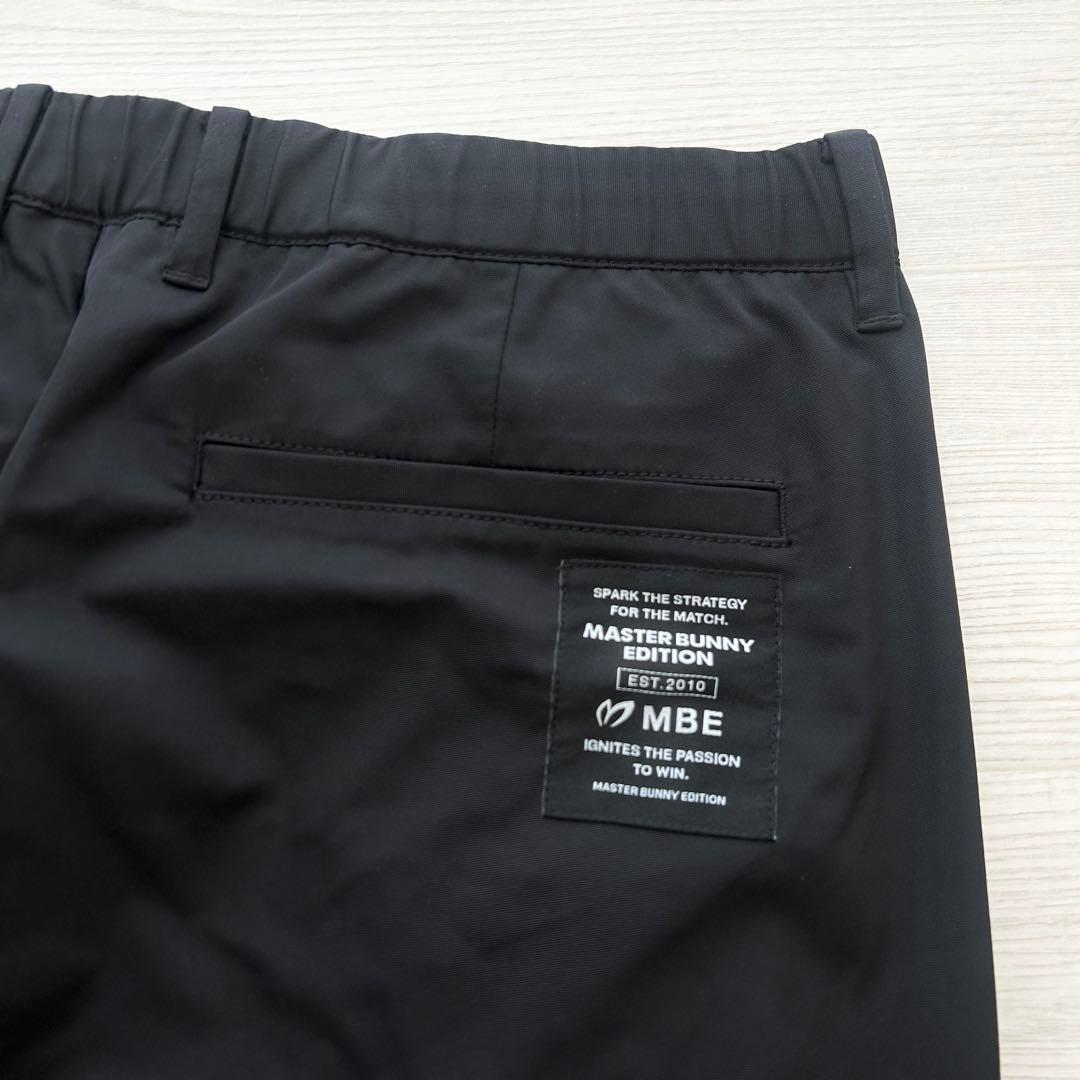 新品　マスターバニーエディション　パンツ　ジョガー　春夏　ブラック　ストレッチ