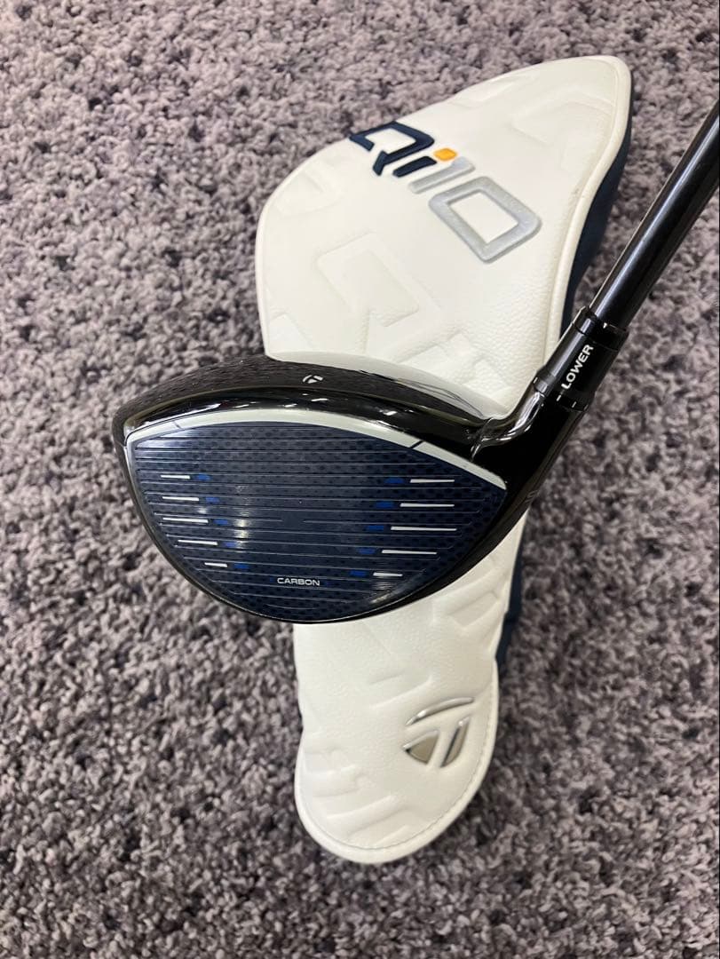 美品テーラーメイドQI10LS 10.5° ディアマナシルバーTM 50-S