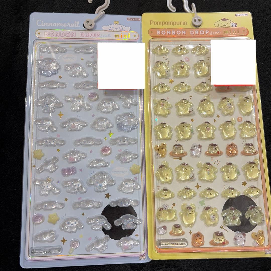 本日限定価格 正規品　サンリオ　ボンボンドロップシールミニ　コンプリート　8枚