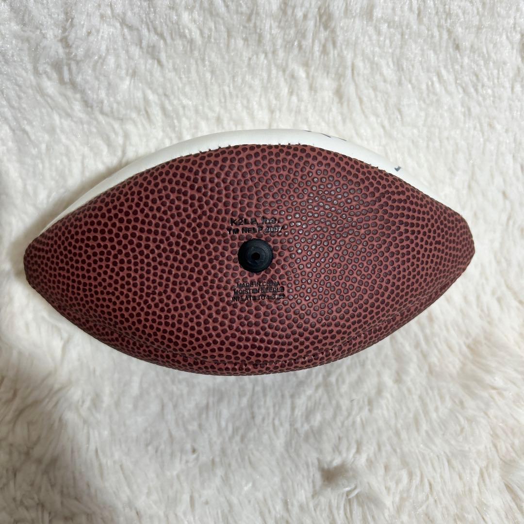 【美品】NFL PRO BOWL 2007 サイン入りボール