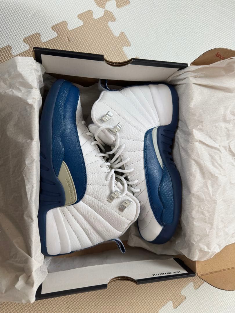 AIR JORDAN 12 ホワイト/ネイビー