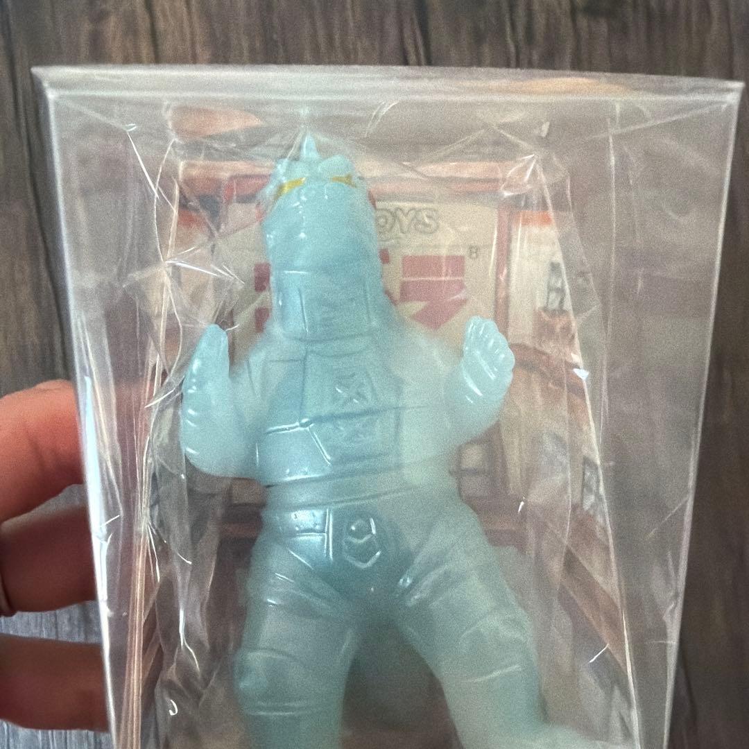 U.S. TOYS 透明青色ゴジラフィギュア