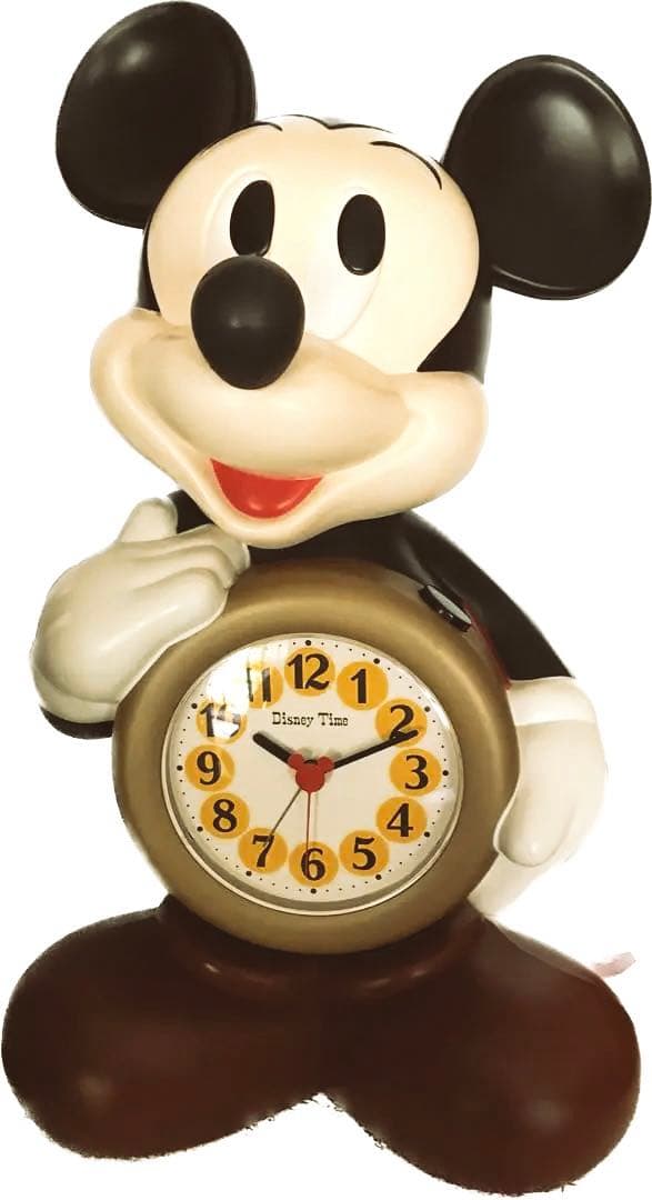 超美品ヴィンテージ　ミッキーマウス　Disney Timeウェイクアップ　置時計