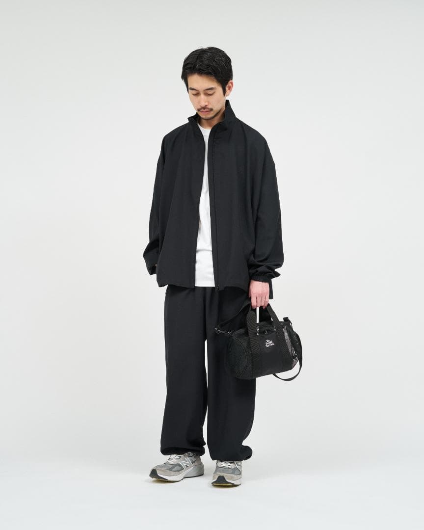 フレッシュサービス SYNTHETIC WOOL TRACK SUIT BK M