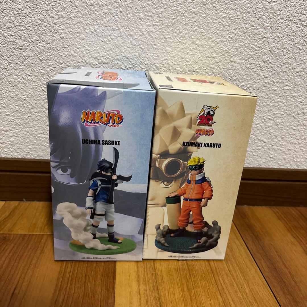 NARUTO うちはサスケ うずまきナルト フィギュアセット