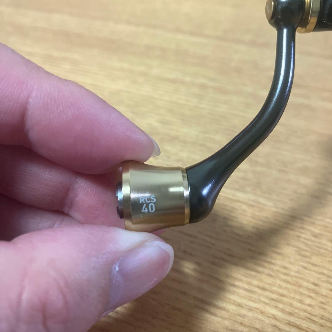 美品　軽量　SLP WORKS 40mm マシンカットハンドル　ショートスタンド