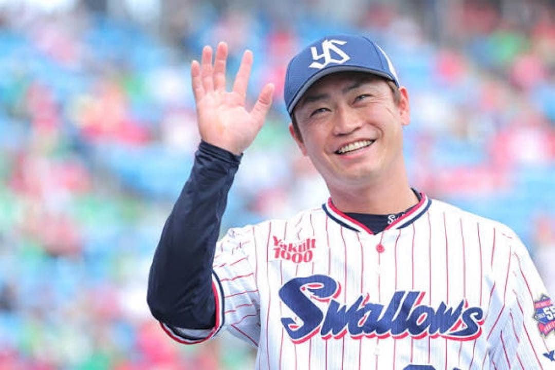 引退試合青木宣親実使用ヤクルトスワローズ アンダーシャツ XOサイズ