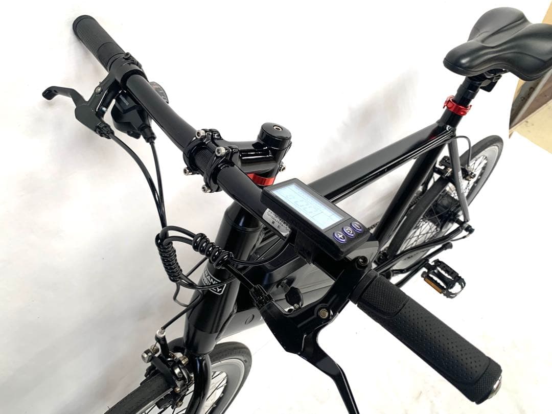 【即乘】送料無料電動アシスト自転車 36V 10Ah 7速 20インチ動作確認済