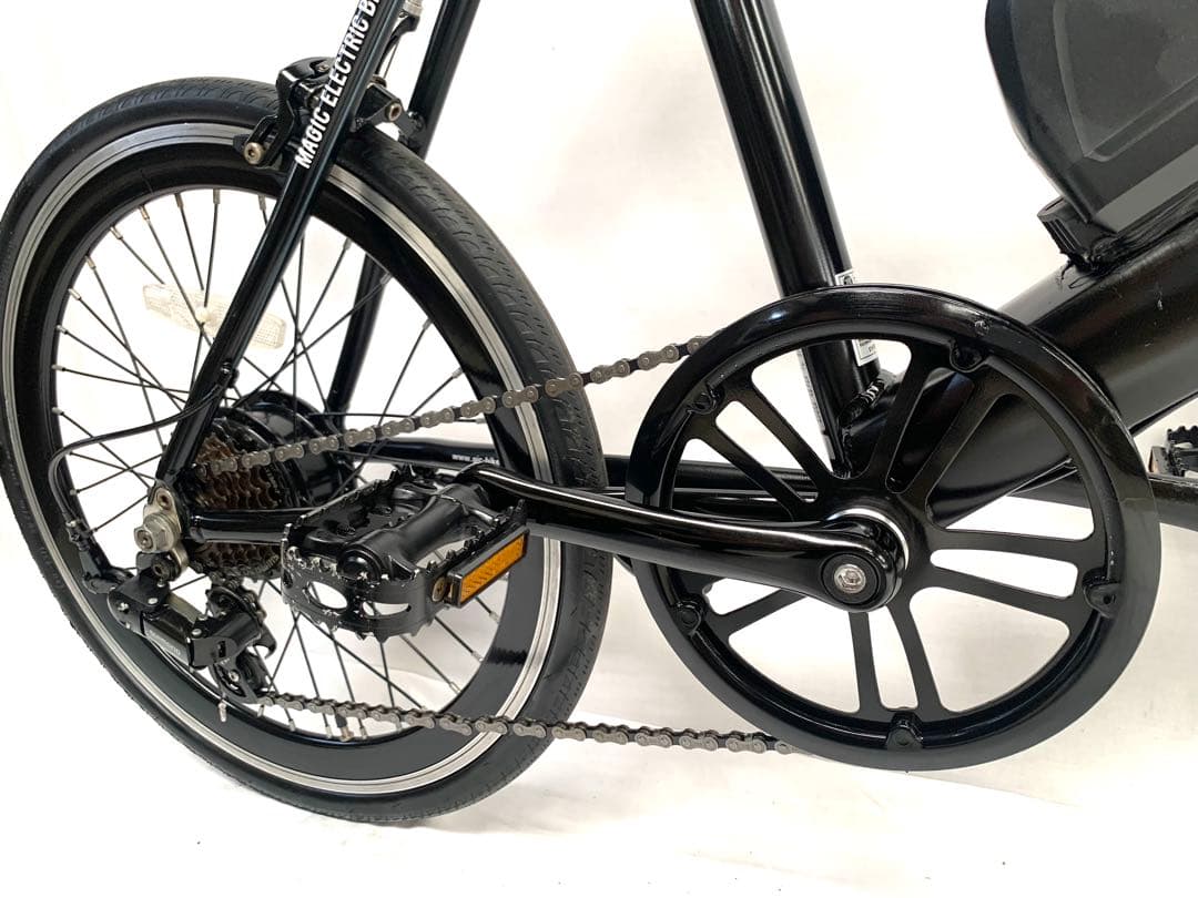 【即乘】送料無料電動アシスト自転車 36V 10Ah 7速 20インチ動作確認済