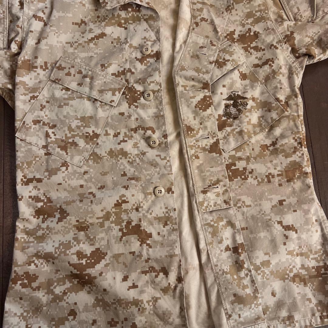 USA製！！【USMC 米軍海兵隊】MARPAT デジタル迷彩シャツ カモ