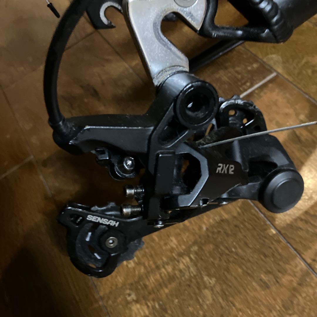 SOLAR 折りたたみ自転車　ディスクブレーキ　フレーム　ホイール無し
