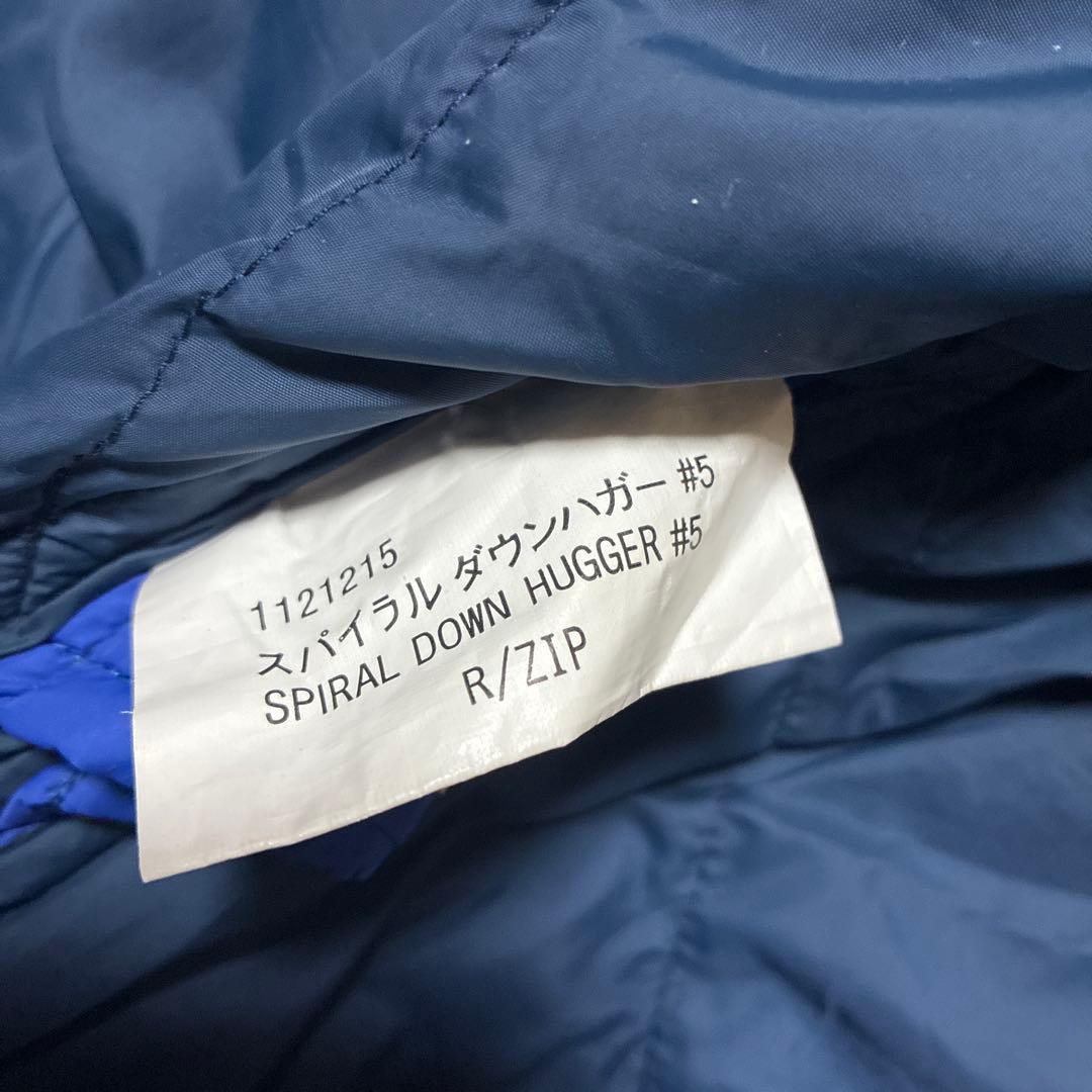アウトドア寝具 mont-bell SPIRAL DOWN HUGGER #5 R-ZIP